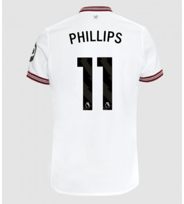 West Ham United Kalvin Phillips #11 Udebanetrøje 2023-24 Kort ærmer